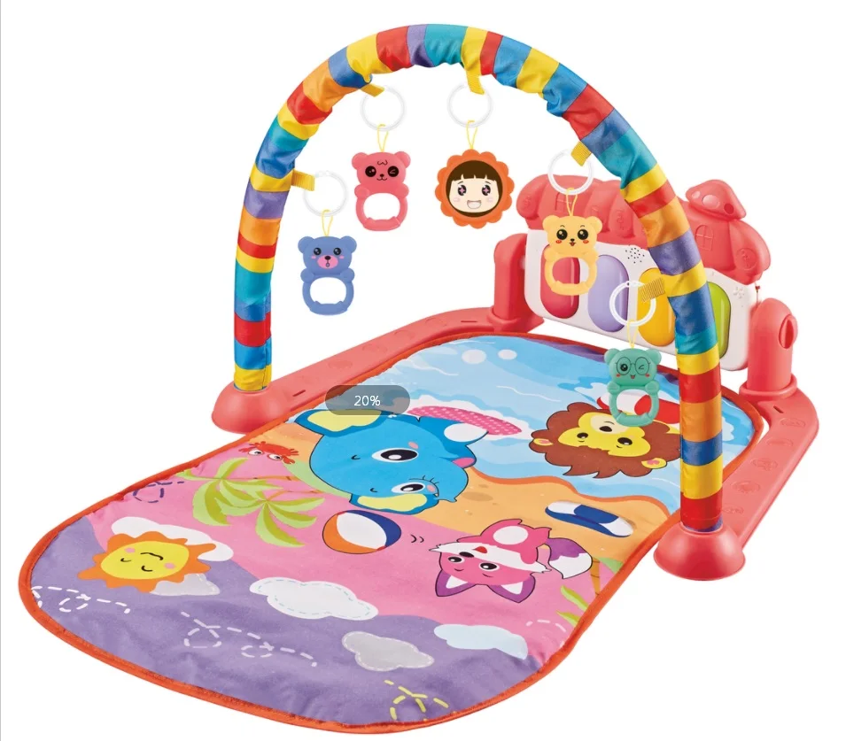 2022 Good Quality Non-toxic Multi-function Musical Baby Piano Keyboard Play Mat