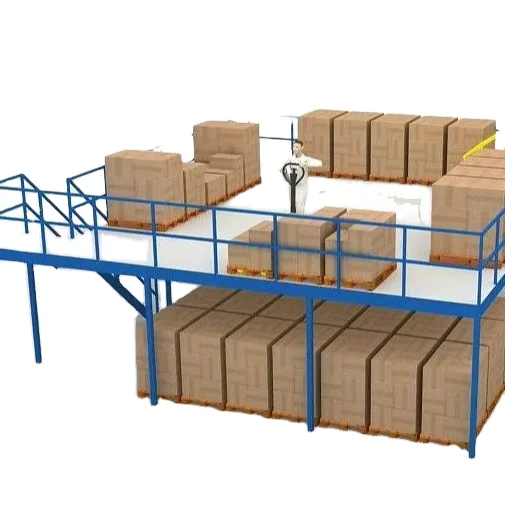 Стальной стеллаж для поддонов