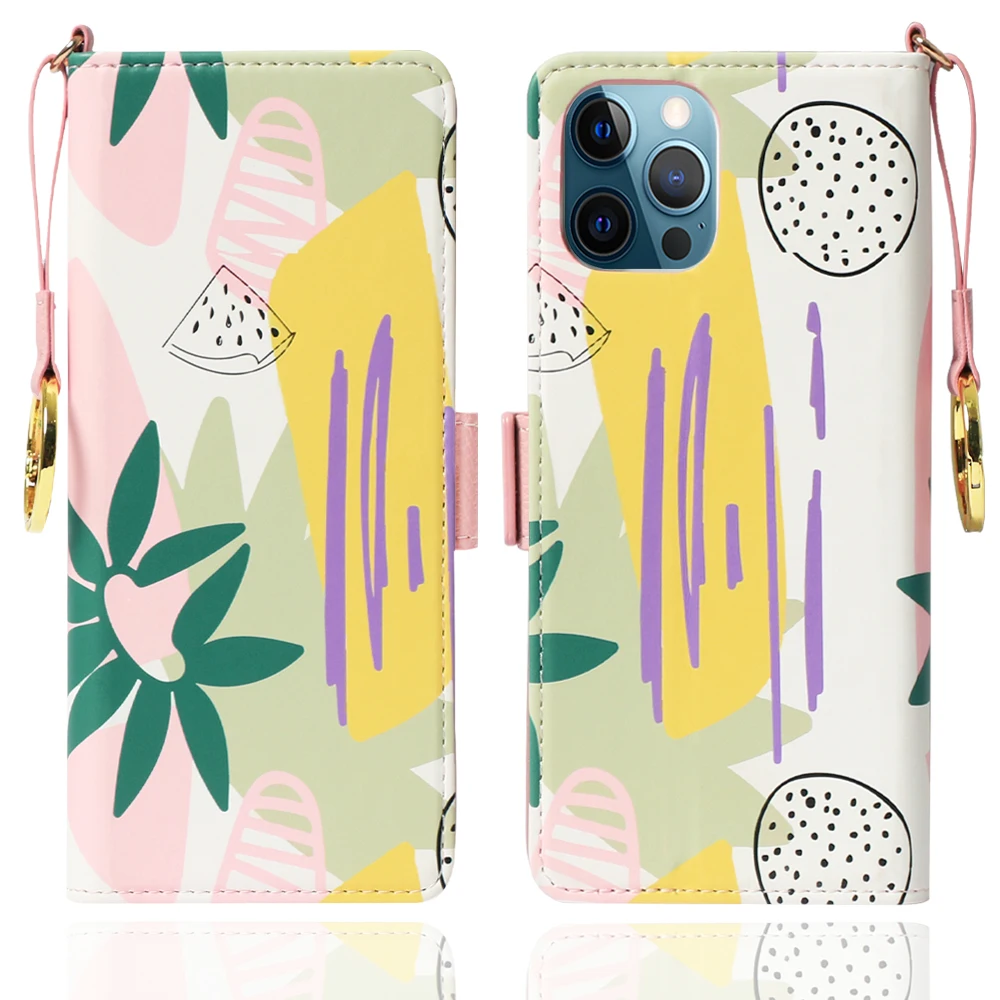 Лидер продаж, роскошный откидной Чехол-бумажник из ТПУ и кожи, чехол-книжка для телефона iPhone 13 Pro X XS Max samsung S21