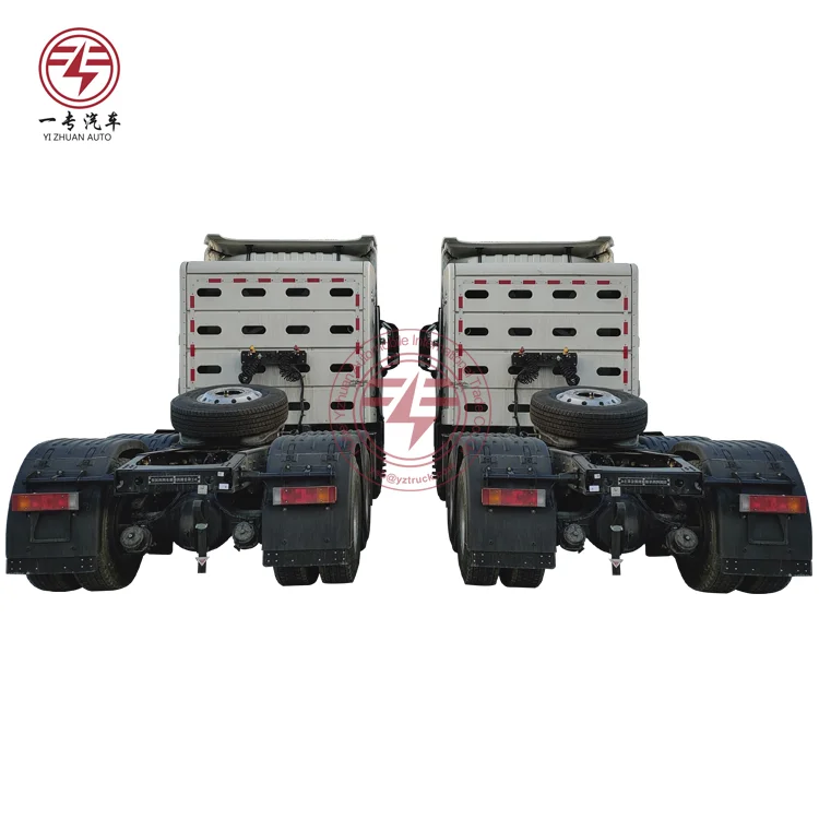 Dongfeng 6x4 460 л.с. 40 тонн газовый трактор новый экологически чистый натуральный 12 дюймов руководство по эксплуатации для тяжелых грузовиков WEICHAI