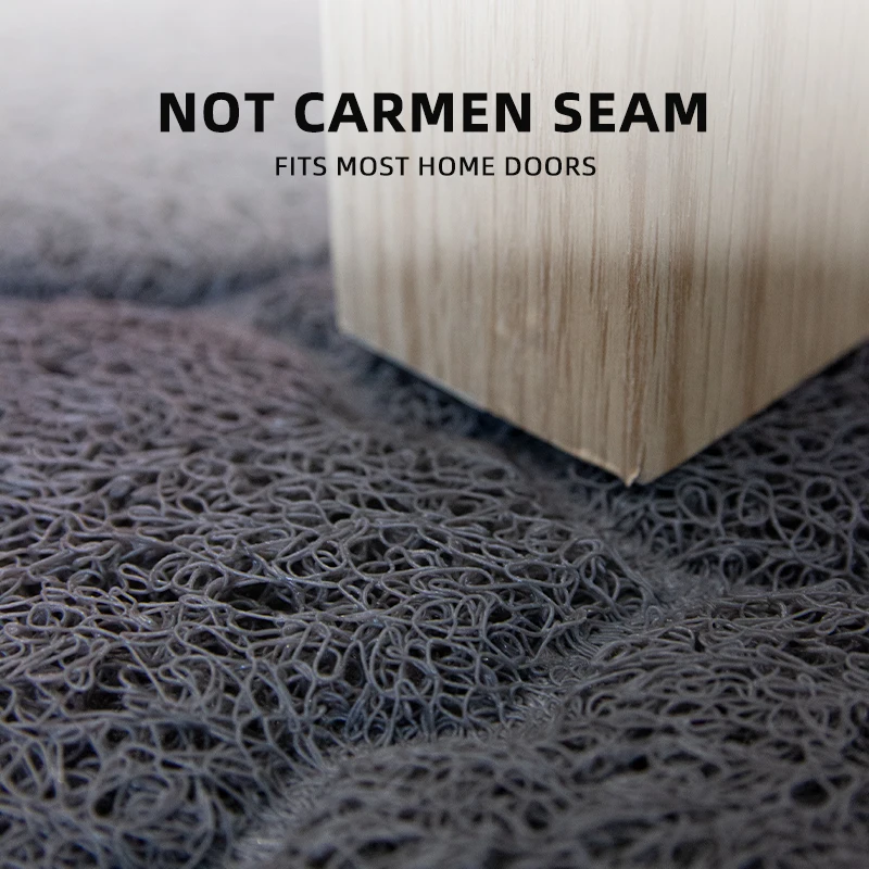 Door Rug Entry Floor Hallway Mates Semicircle Front Mat Non Slip Large Funny Outdoor Doormat