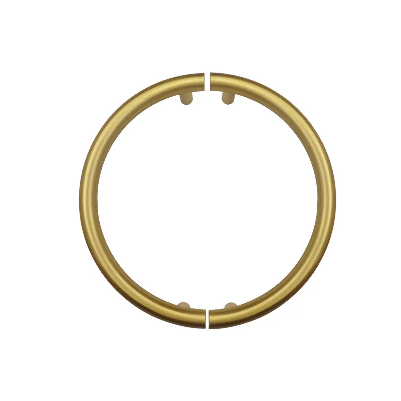 Nordic New Chinese Pure Brass Classical Solid Copper Modern Simple Cabinet Wine Clothes Book Cabinet Door Handle American Handle