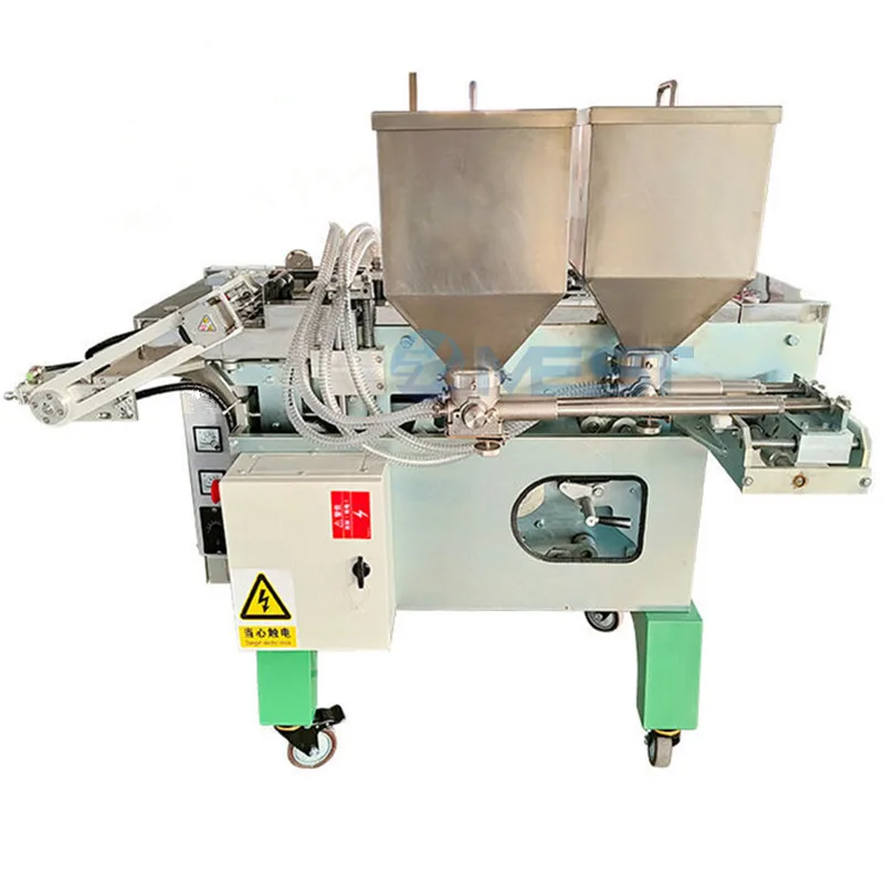 Automatic Electrical Delimanjoo Making Stuffing Fill Korean Mini Fish Cake Moshi Manju Maker Machine For Corn Walnut Shape Cake