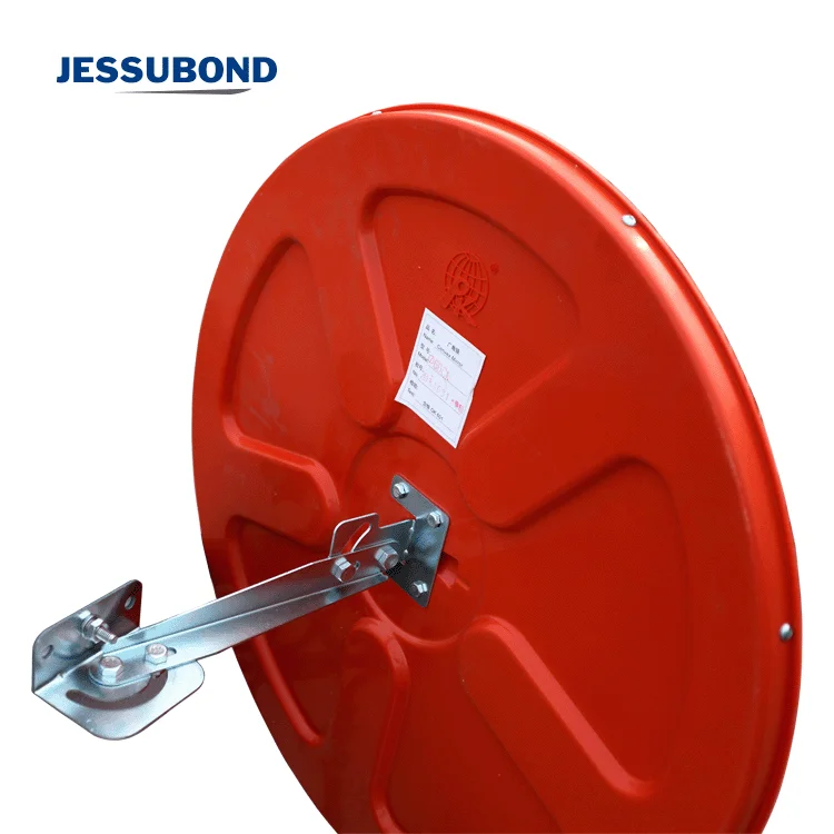 PC Material Unbreakable Viewing Blind Spot Indoor 60CM Public  Garage wall Mirrors Convex