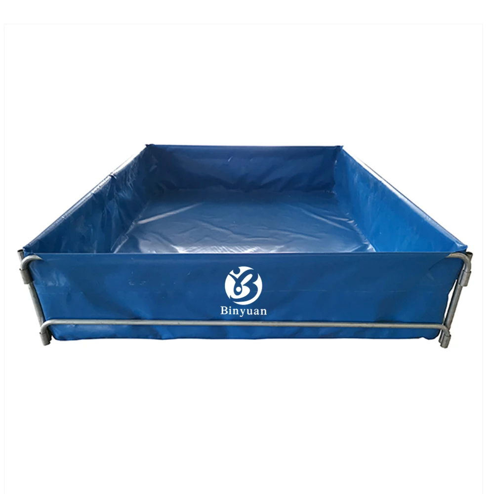 Распродажа аквариумные резервуары для разведения рыб на земле koi оборудование рыбного хозяйства тилапии открытом воздухе холст над землей пруд