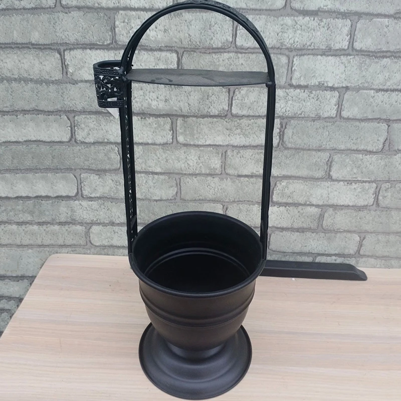 Black hookah accessories chicha hookah sheesha coal hand basket shisha charcoal holder charcoal basket