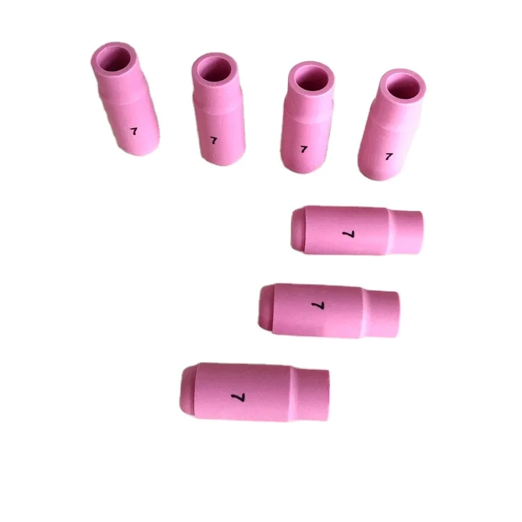 Tig Welding Torch Spare Parts 10N Ceramic Nozzle Gas Ceramic Cup