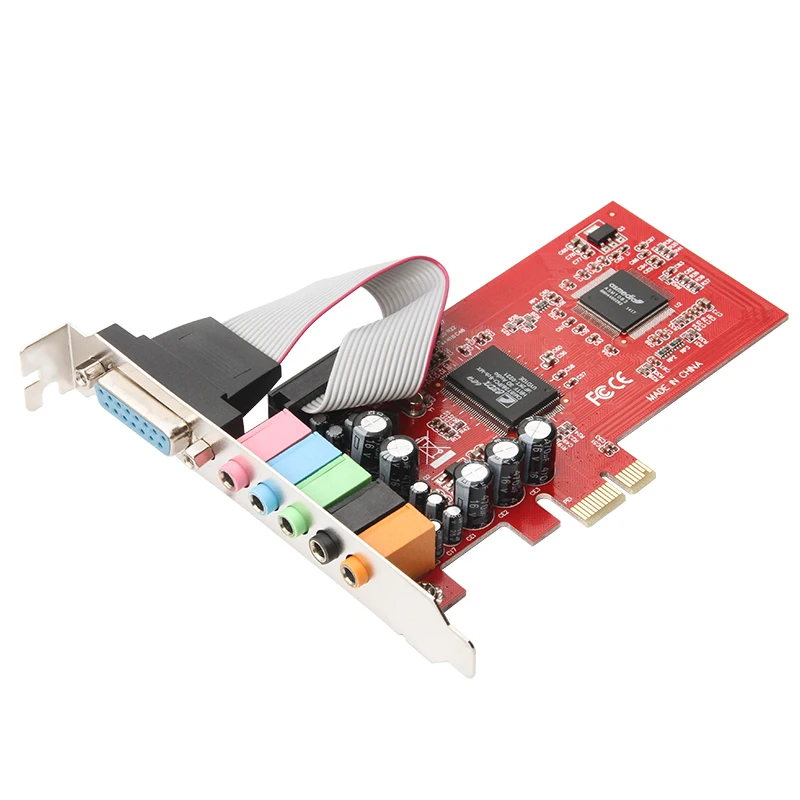  CMI 8738 6-канальный PCI EXPRESS 5 1 CH звуковая карта аудио с игровой
