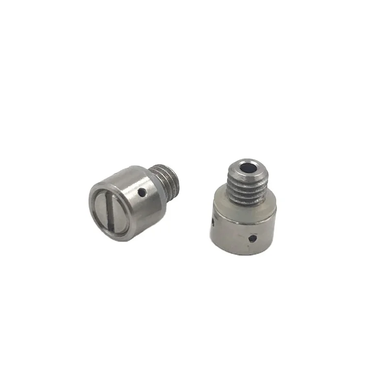 SINRI factory 304 Stainless Steel Waterproof Breathable Vent Plug  Air Permeable M5  Breather Vent Valve