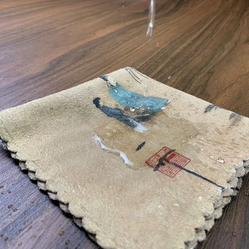 iflower wholesale Factory Price Eco-Friendly cotton custom printed Low linen kitchen thick tea towel