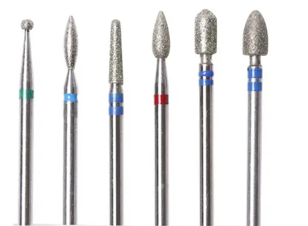 
Diamond core Nail Drill Bit Professional E File Barrel diamond Nail Drill Bits For Nail Drill Machine 
