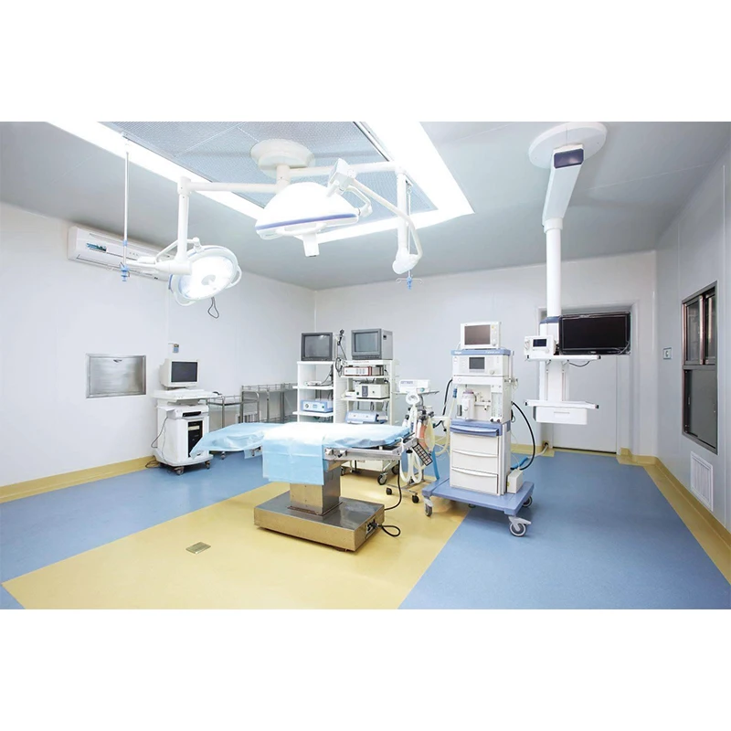 Customized Modern Design Modular OT Room Panel with Quick-Install Sliding Stainless Steel Door Finished Surface Clean Room