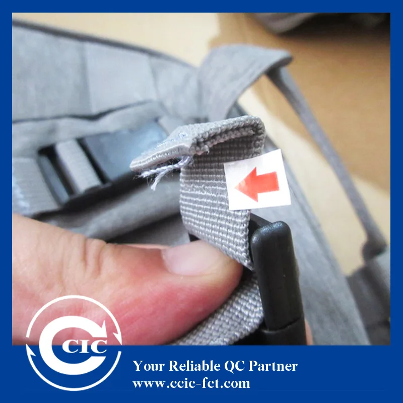 Quality Inspection for Diaper Bags with 30+ Years of Service CCIC Inspection Agent