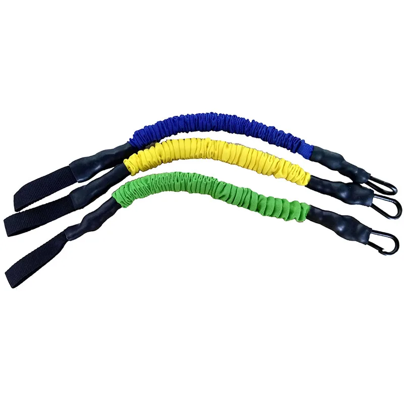 Resistance Bands with Exercise Tubes 63 inches Workout with Handles Door Anchor Ankle Strap Elastic Exercise Bands