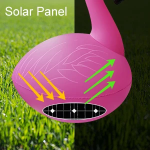 Cootway Outdoor Waterproof Swimming Pool Toys Floating Toy Inflatable Flamingo within Solar Light