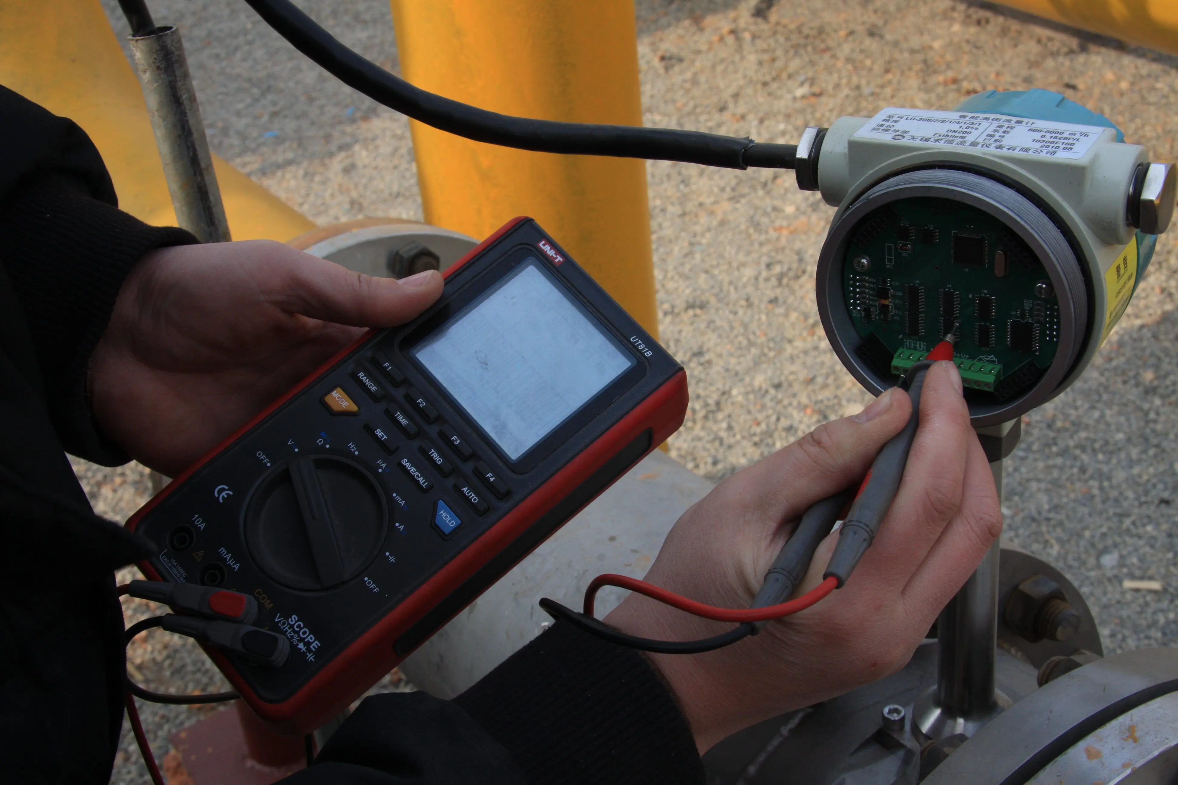 Wholesale factory price high precision flow measurement vortex wafer DN50 wafer type vortex flow meter price