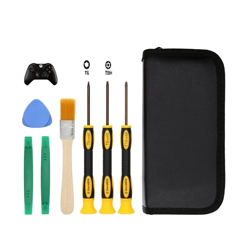 Набор отверток Torx 7 в 1 набор для ремонта игр чистящая щетка контроллера Xbox 360 и PS3 PS4