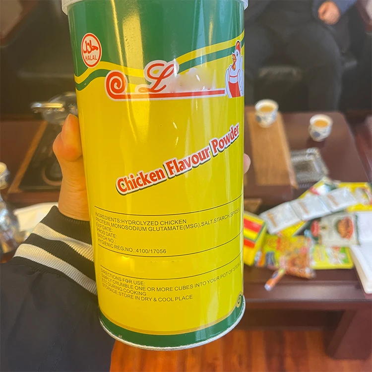 Halal Chicken Bone Broth 10g Sachet 1kg Tin Spray Dried Chicken Seasoning Powder