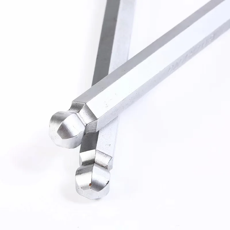 Factory High Hardness Metric Inch Flat Head Ball Head Allen Key Wrench Set