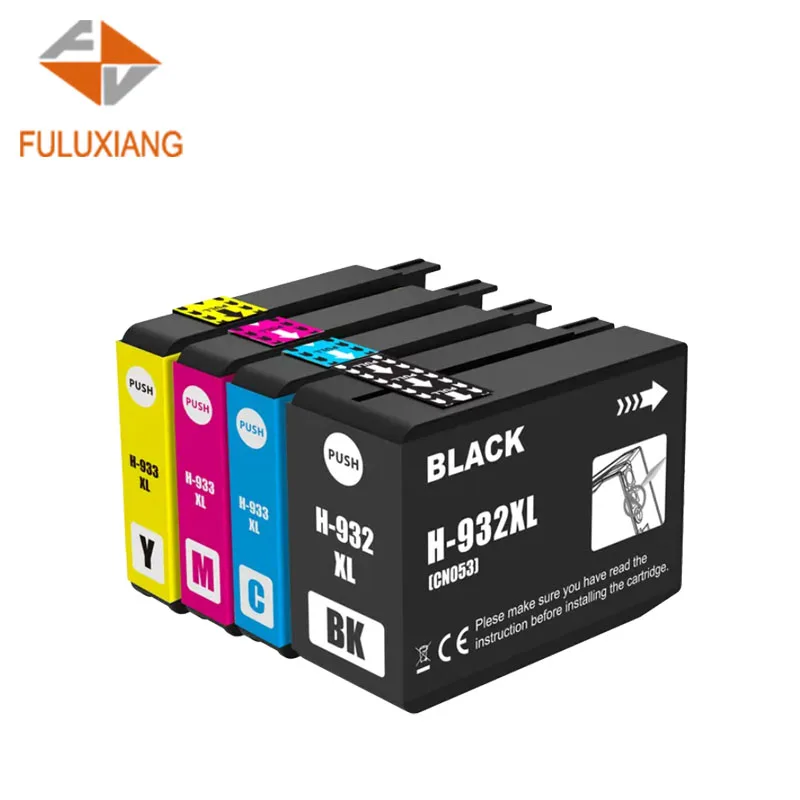 FULUXIANG Compatible HP 932 933 932XL 933XL 932xl 933xl Ink Cartridge for HP OfficeJet 8610 7100 8100 8600 8620 8630 Printer