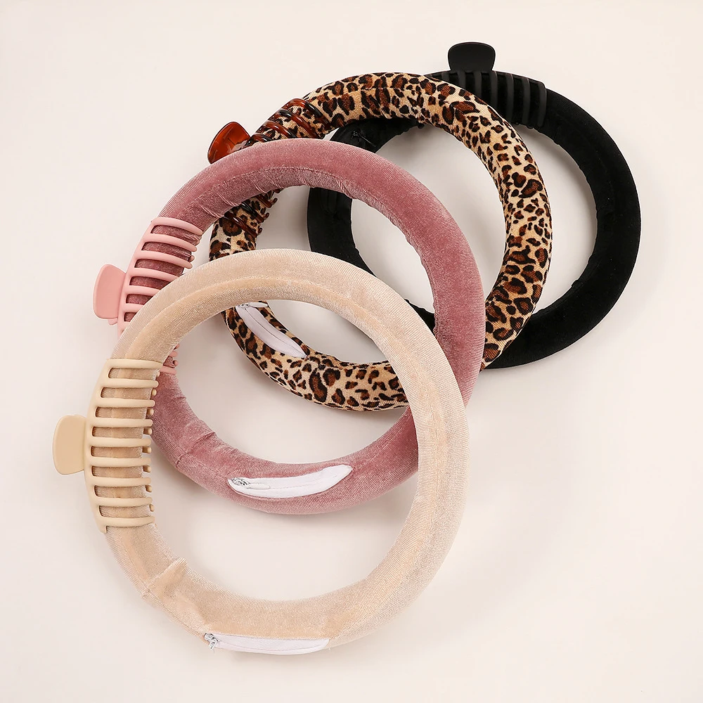 Hot Sale 2-in-1 round Heatless Hair Curler Claw Clip with Foam Grip Hair Roller Home Use Stylish Hair Styling Tool