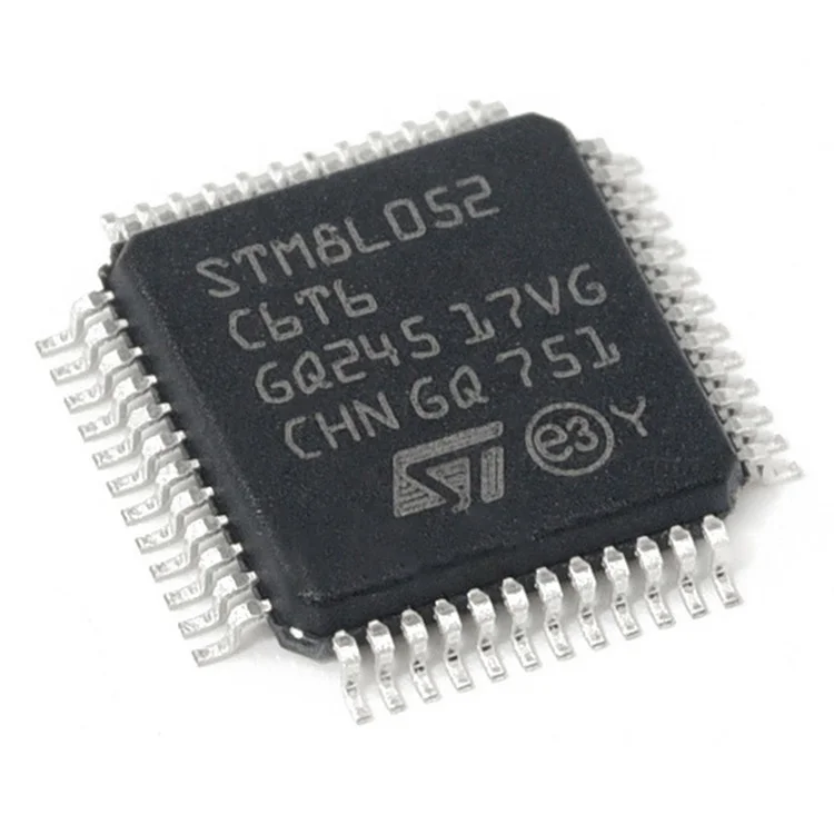 STM8L052R8T6 Microcontrollers IC MCU 8BIT 64KB FLASH 64LQFP Electronic componant Integrated circuits STM8L052R8T6