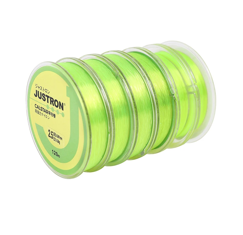 120m nylon/fiber fishing line monofilament high quality fishing line holder