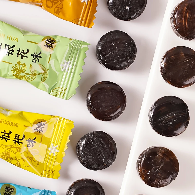 mint sweet chinese candies fruit lemon mint candy multiple flavors throat lozenges candy