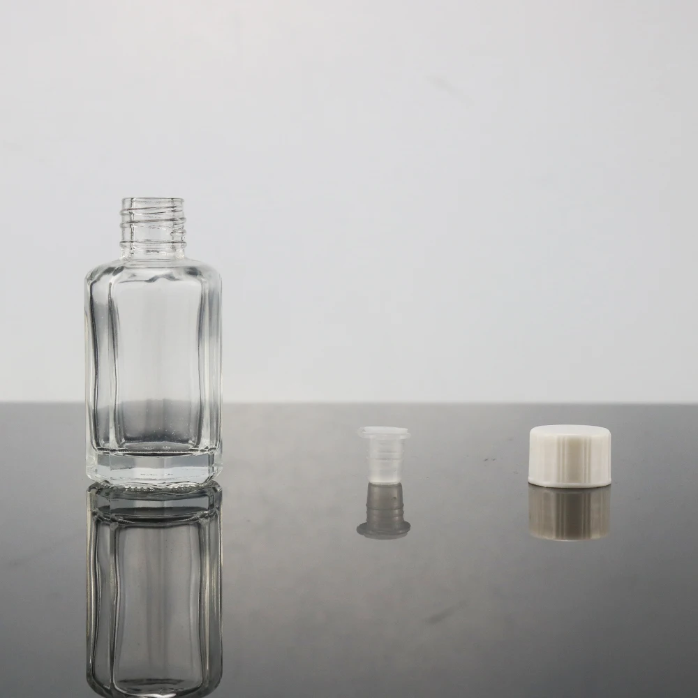 Octagon Attar Glass Perfume Tester Bottles For Oud Oil