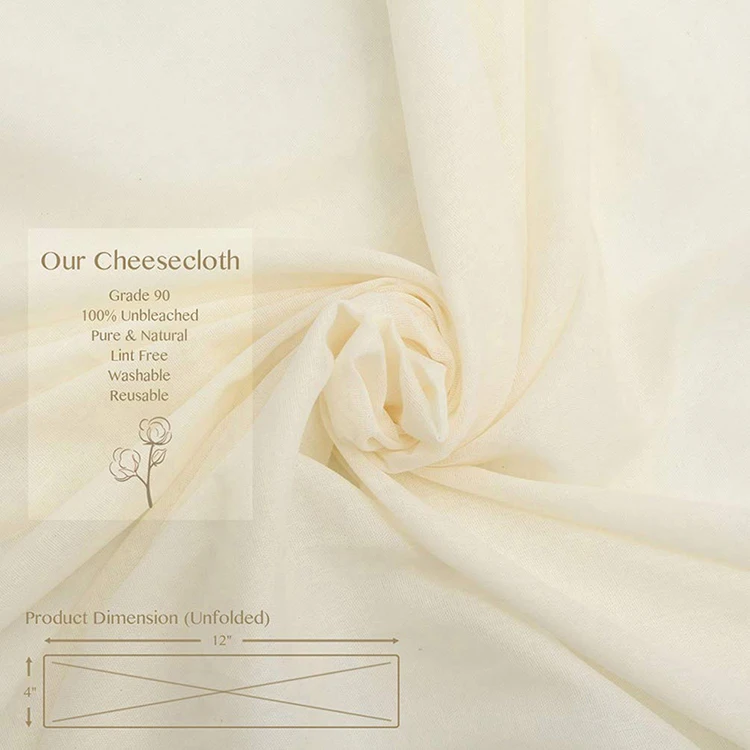 
100% Cotton Household kitchen cheese cloth 