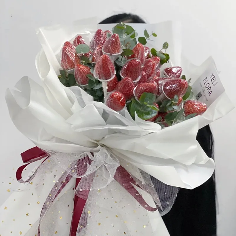 Hengcool Flower Decoration Wrapping Mesh 48*5Y Printed Gold Star Fabric Roll