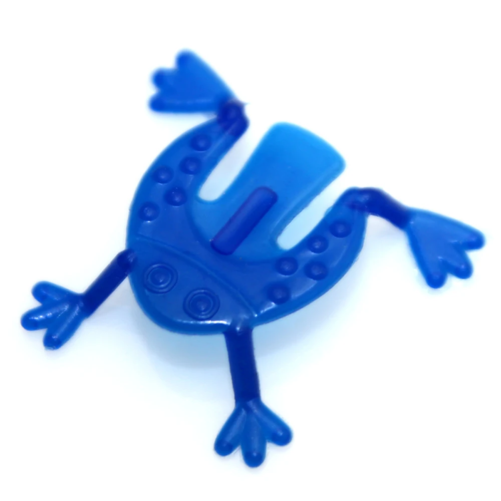 very cheap small plastic funny promotional jumping frog toy buy from China