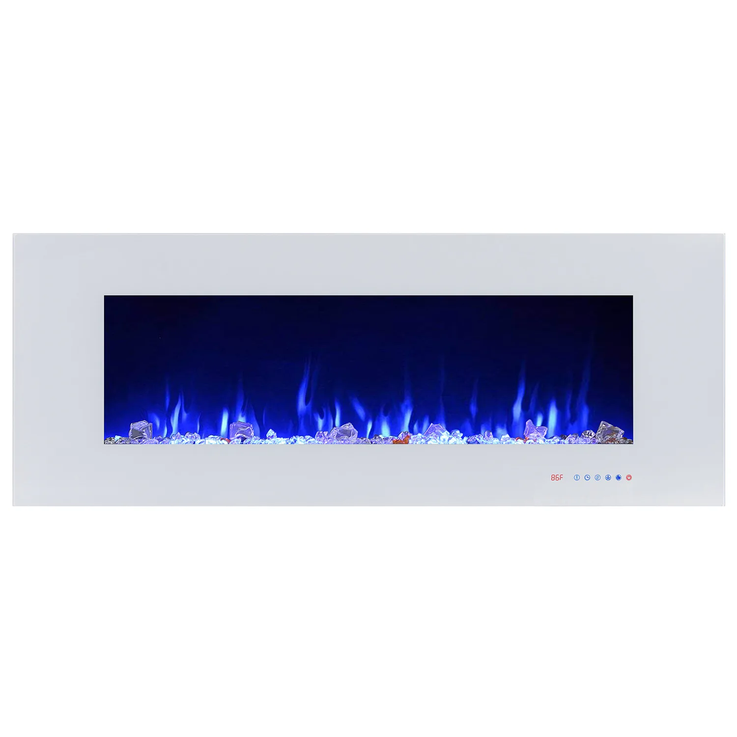 High quality simulated flame fireplace custom wall-mounted fireplace