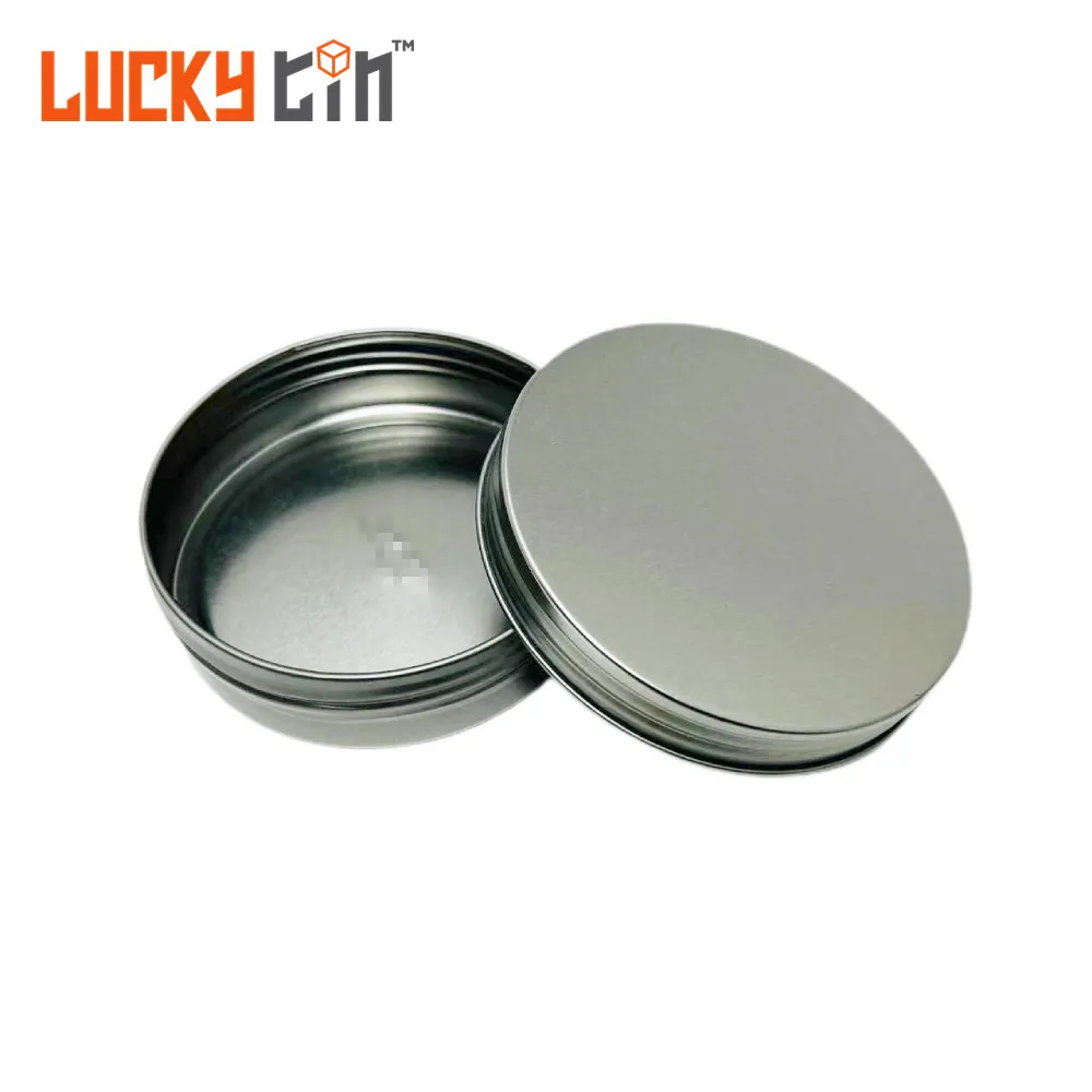 China Manufacture Wholesale Custom 50ml Metal Packaging Aluminium Soap Tin Jar For Soap