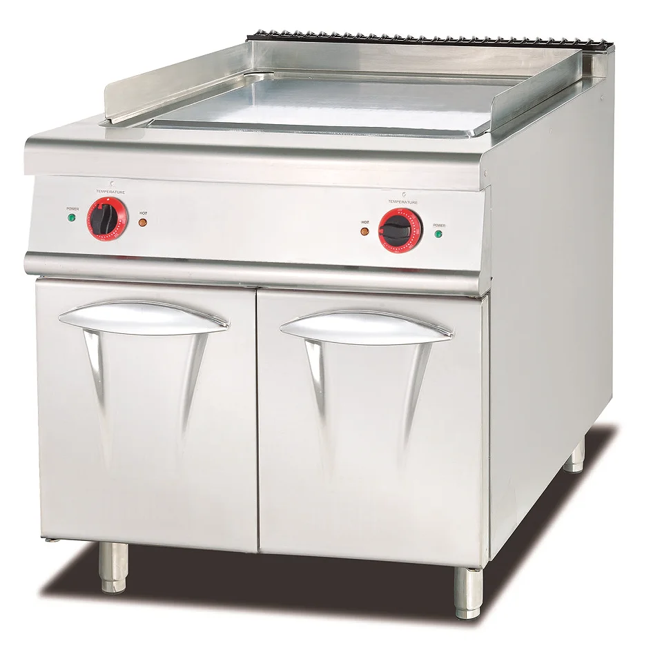 stainless steel electric commercial griddlle Hot sale LPG/Natural gas Griller popular BBQ Table Fyer