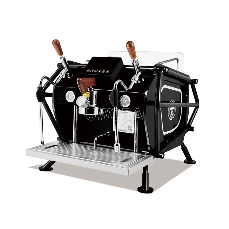 Barista Express Espresso Machine Leaf Style One Group Espresso Coffee Machine for Sale