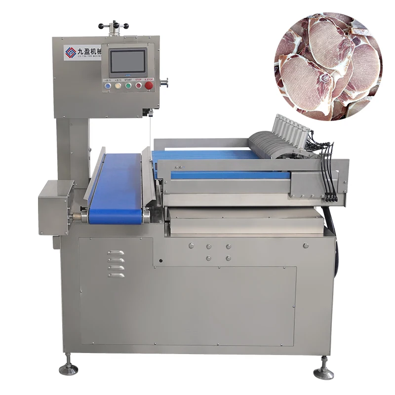 304 Meat Cutting Machine Bone Saw Seafood Pork Steak Cutter Single saw blade double-sided teeth bi-directional cutting