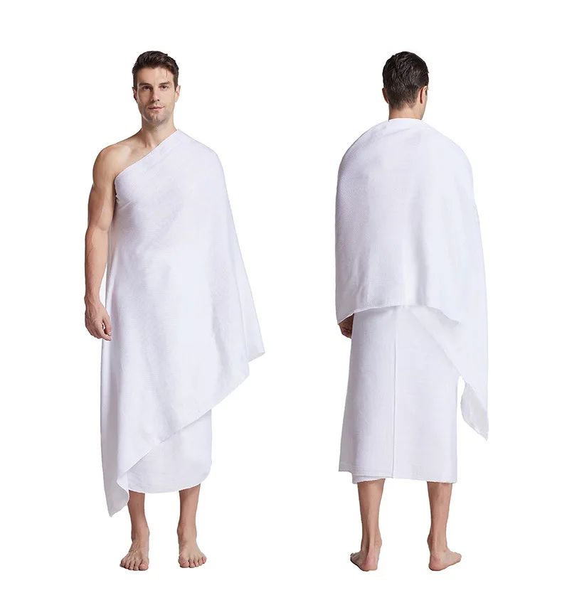XIAOAO Slalat Muslim Ihram Ehram Ahram Hajj Haji Umrah Pilgrimage Towels