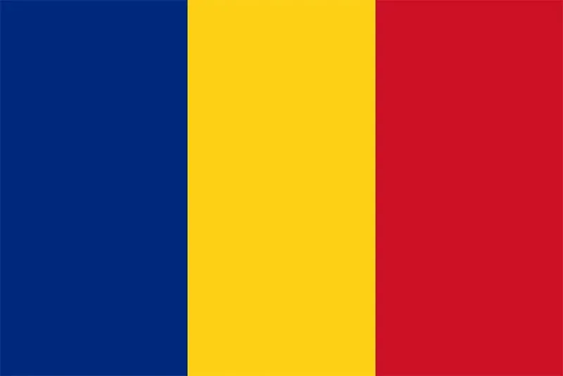 Custom Wholesale 100% Polyester 3x5ft Flag Country Blue Yellow Red Flag