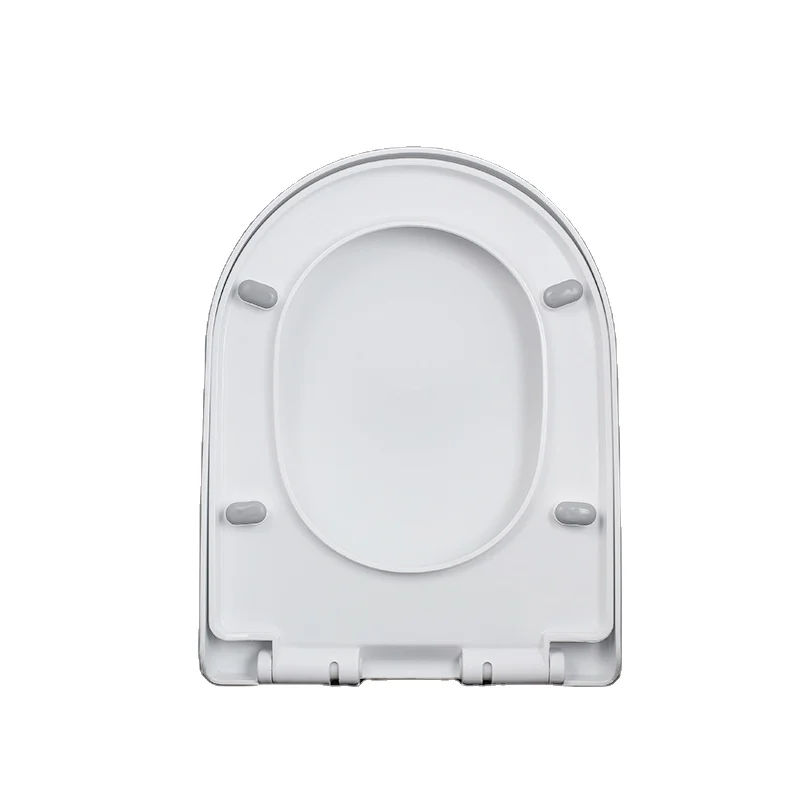 Double key toilet seat universal thickening slow drop silent toilet seat shockproof compression toilet seat