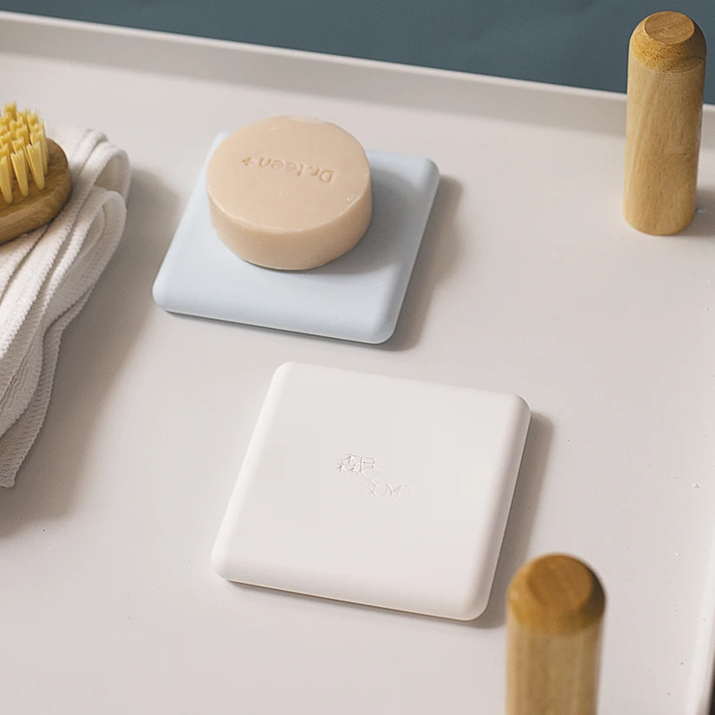 Fast Water Absorption Antifungal Eco-friendly Bathroom Diatomite Soap Dish Holder