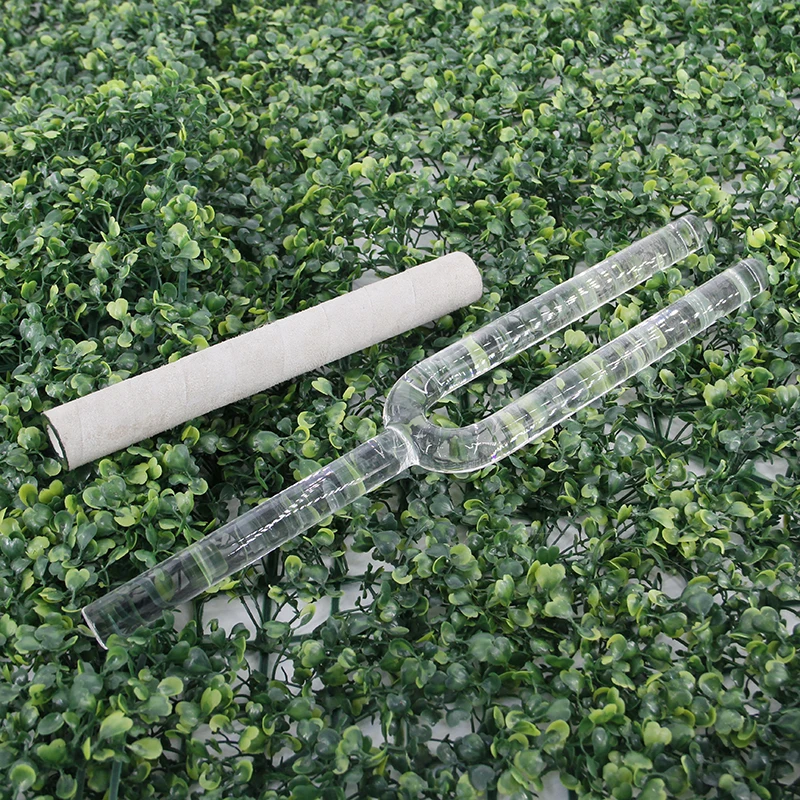 SIHE high quality Quartz Crystal Tuning Forks Chakra Healing Clear Crystal Singing Tuning Forks