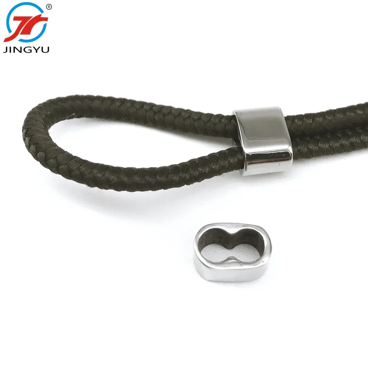 Wholesales Custom Metal Decorative Drawstring Cord Stopper With Metal Tips For Garment