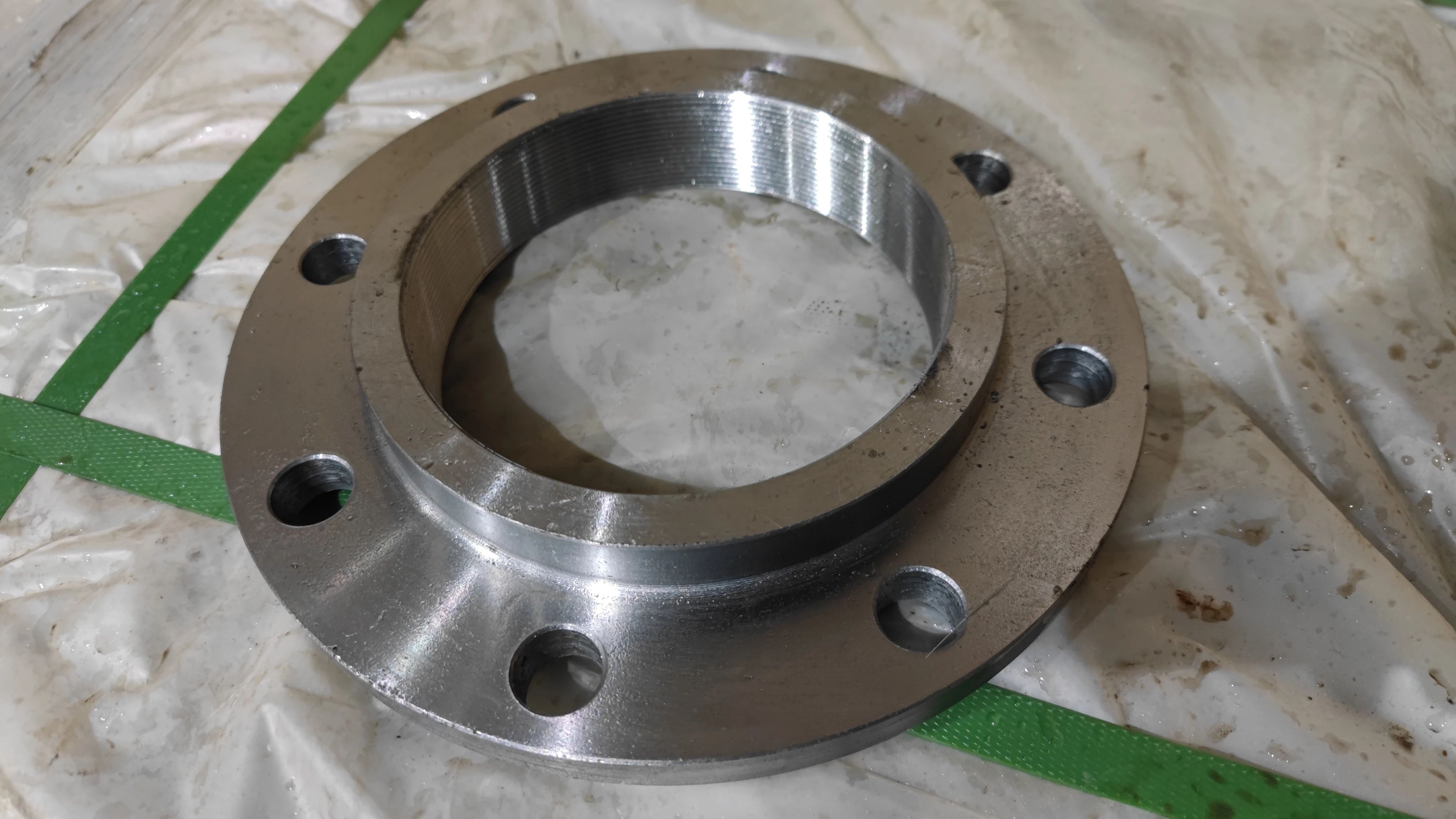 BS4504 PN16 кованый фланец из углеродистой стали Резьбовая
