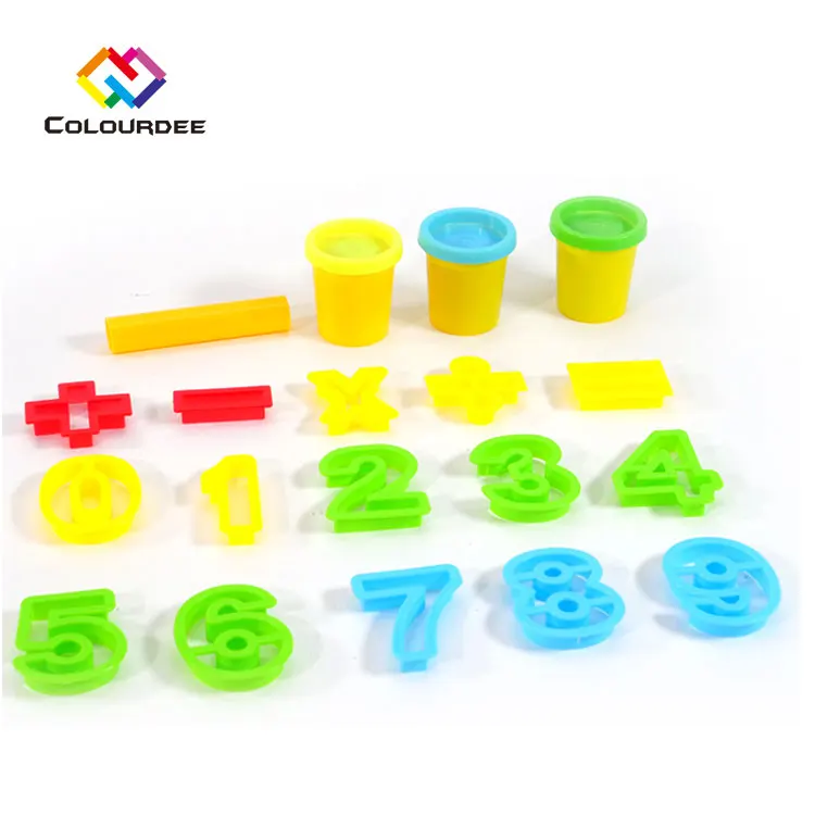 Non Toxic play dough Plasticine intelligent Educational soft air dry Light Modelling Clay Fluffy Slime Mud Supplier alphabet