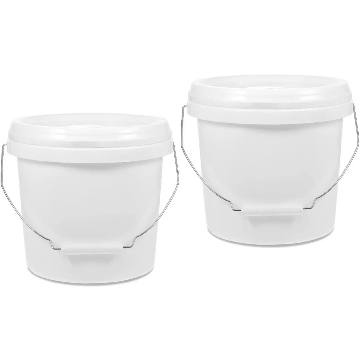 Packaging Container Drum Seal Paint Pail Buckets Food Grade Plastic 1L 3L 5L 10L 15L 20L 25L 5 Gallon Bucket With Handle Lids