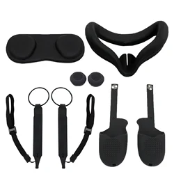 Touch Controller PU Ring Strap Silicone Sleeve Handle Grip  Accessories Compatible with Meta/Oculus quest 2/1