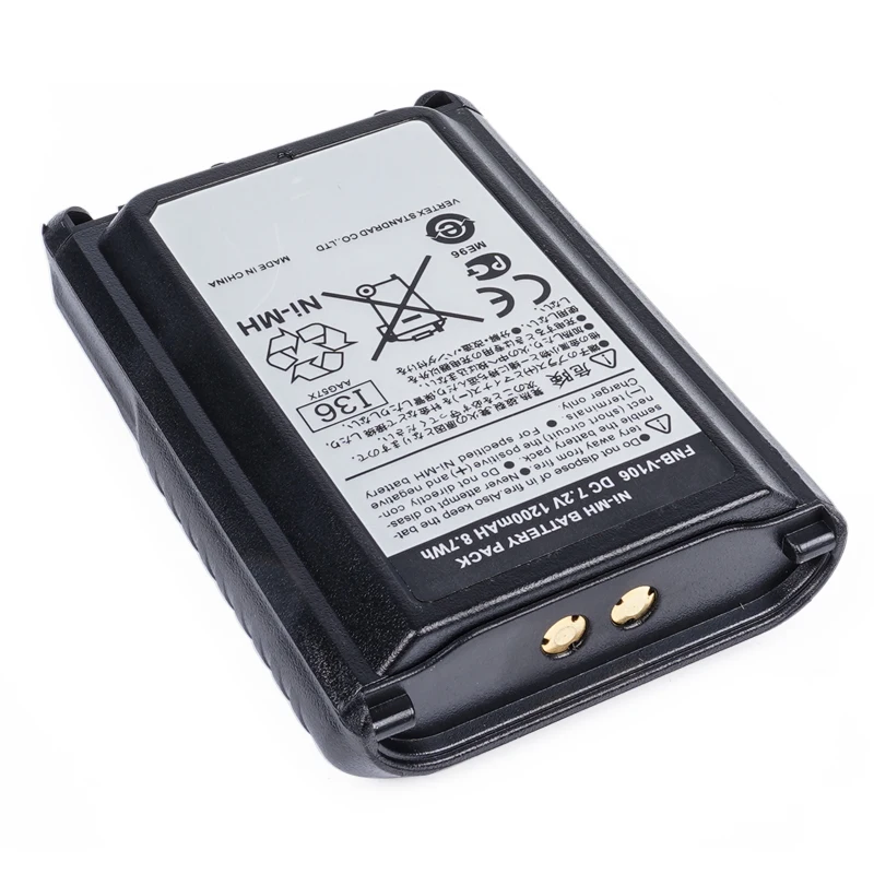 KSUT FNB-V106 7.2V 1200mAh Two Way Radio Walkie Talkie NI-MH BATTERY For Vertex VX-231 VX-228 Radio