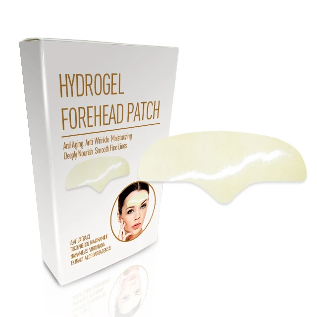 Best Sale ISO 22716 OEM Collagen Peptide Anti Aging Anti Wrinkles Forehead Wrinkle Remover Sleeping Patch Mask Skin Care