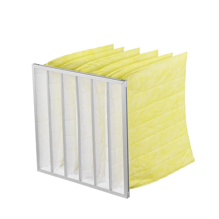 Ahu dust Multi pocket type pleated bag Filter